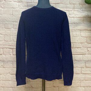 Men's Ted Baker Dark Blue Crew Neck Sweater, Size 3
